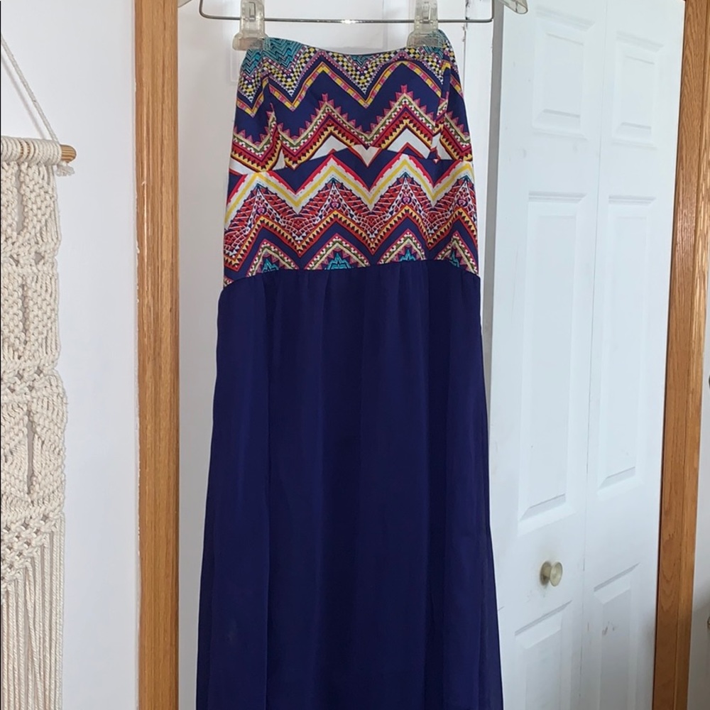 Strapless Maxi Dress